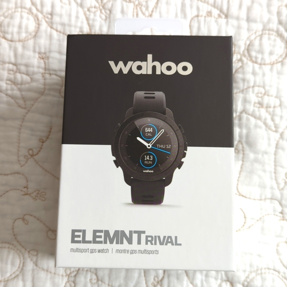 Wahoo Element Rival Watch Black